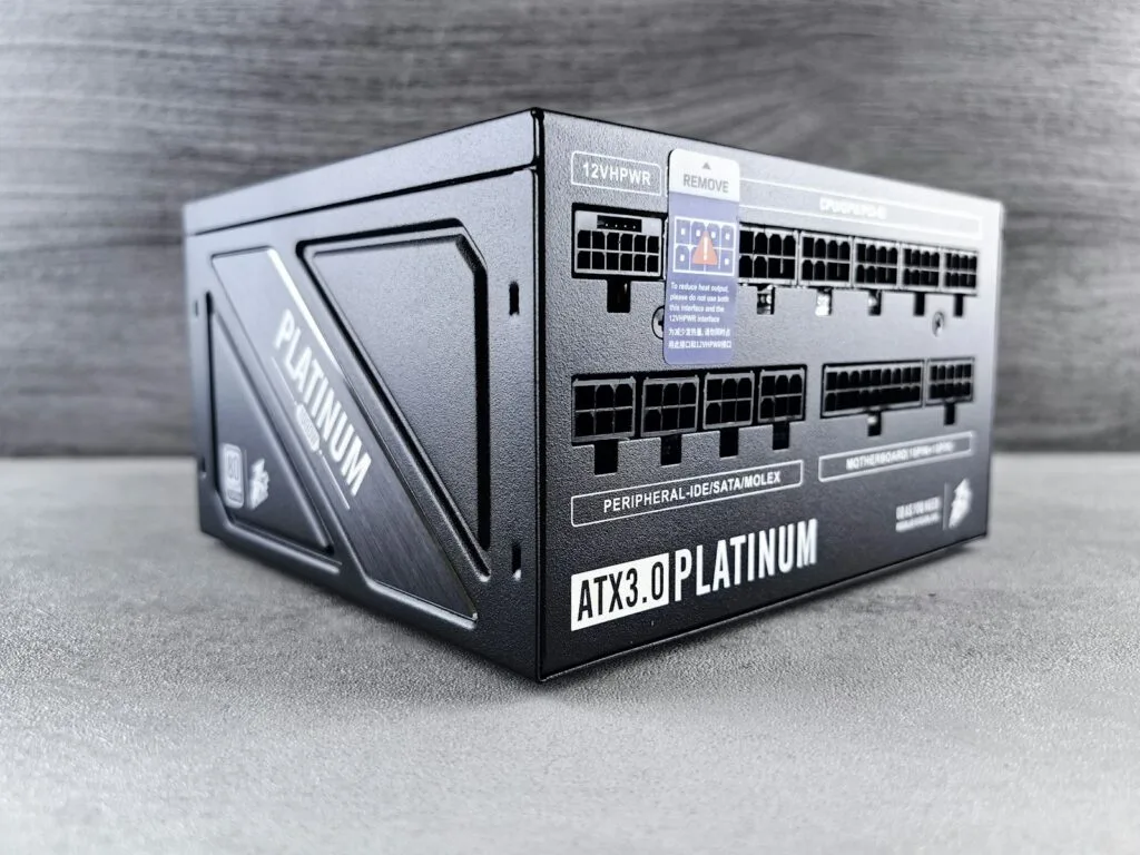 atx 3.1 a black box sitting on top of a table